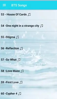 BTS Songs Offline(60) android App screenshot 0