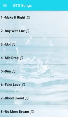 BTS Songs Offline(60) android App screenshot 3